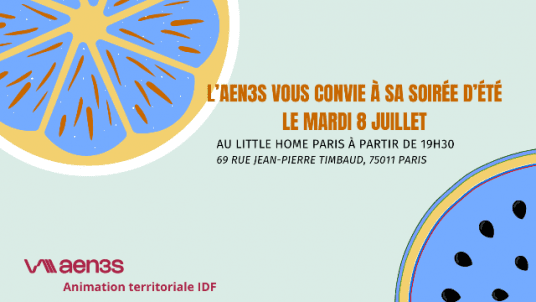 Soirée de l'été - AEN3S en Ile-de-France